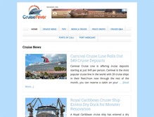 Tablet Screenshot of cruisefever.net